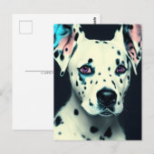 ダルマチアン、ポストクロッシングポストカード ポストカード (正面/裏面)