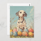 ダルマチアヴィンテージイースター ポストカード (正面/裏面)