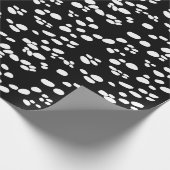 ダルマチア人背部|及び白 ラッピングペーパー (角)