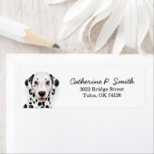 ダルマチア差出人住所 ラベル (インサイチュ)