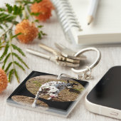 ダルマチア幻想の窓アート キーホルダー (正面右)