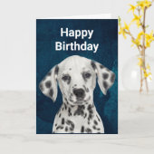 ダルマチア折り畳みグリーティングカード カード (黄色い花)