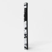 ダルマチア水玉模様白黒 Case-Mate iPhoneケース (裏面/左)