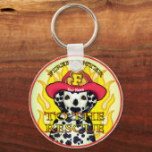 ダルマチア消防士キーチェーン キーホルダー (正面)