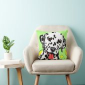 ダルマチア犬の品種 クッション (椅子)