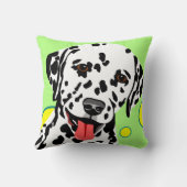 ダルマチア犬の品種 クッション (裏面)