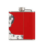 ダルマチア色ブロック フラスク (裏面)