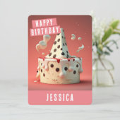 ダルマチア誕生日カード シーズンカード (スタンド正面)