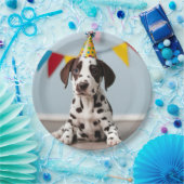 ダルマチア誕生日パーティー ペーパープレート (パーティー)