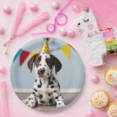 ダルマチア誕生日パーティー ペーパープレート (パーティー)