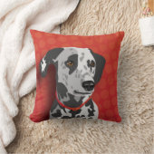 ダルマチア語「オーギー」 クッション (ブランケット)