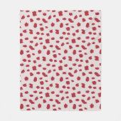 ダルマチア説得 フリースブランケット (正面)