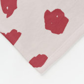 ダルマチア説得 フリースブランケット (角)