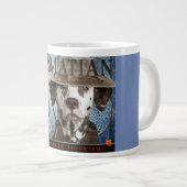 ダルマチア魚釣りガイドコーヒーマグ ジャンボコーヒーマグカップ (正面右)