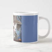 ダルマチア魚釣りガイドコーヒーマグ ジャンボコーヒーマグカップ (右)