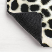 ダルマチカスタマイズアのファーテクスチャ マウスパッド (コーナー)