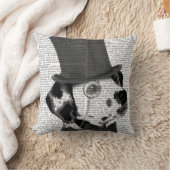 ダルマチフォーマルアン、ハウンド、ハット クッション (ブランケット)