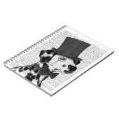 ダルマチフォーマルアン、ハウンド、ハット ノートブック (左側)