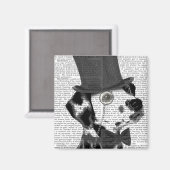 ダルマチフォーマルアン、ハウンド、ハット マグネット (正面/裏面)