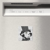 ダルマチフォーマルアン、ハウンド、ハット マグネット (インサイチュ (食洗機))