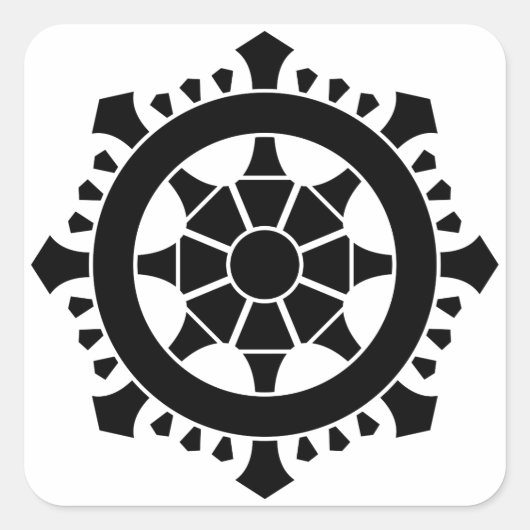 ダルマチャクラ スクエアシール (正面)