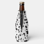 ダルマチンのドットパターン ボトルクーラー (ボトル裏面)