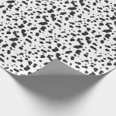 ダルマチンのドットパターン ラッピングペーパー (角)