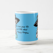 ダルマティアンお茶のマグカップを持って行こう コーヒーマグカップ (中央)