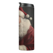 ダルマティアンウィズサンタクロースフェスティバルクリスマス タンブラー (回転右)