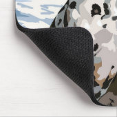 ダルマティアンウィンターワンダーランドクリスマスジョイ マウスパッド (コーナー)