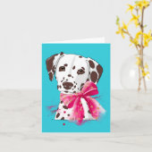 ダルマティアンオールシチュエーション カード (黄色い花)