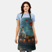 ダルマティアンクリスマスフェスティバル航海 エプロン (着用した状態)