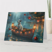 ダルマティアンクリスマスフェスティバル航海 カード (正面)