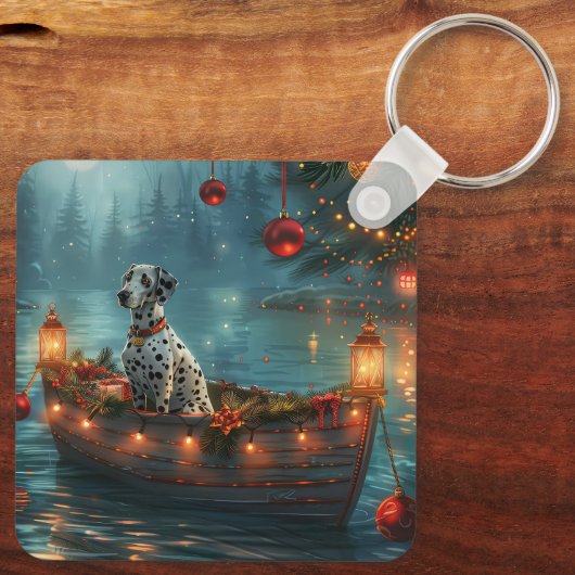 ダルマティアンクリスマスフェスティバル航海 キーホルダー (裏面)
