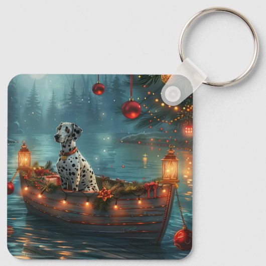 ダルマティアンクリスマスフェスティバル航海 キーホルダー (裏面)