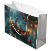 ダルマティアンクリスマスフェスティバル航海 ラージペーパーバッグ (裏面アングル)