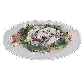 ダルマティアンクリスマスリースフェスティバルカップ カッティングボード (角)