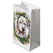 ダルマティアンクリスマスリースフェスティバルカップ スモールペーパーバッグ (正面アングル)