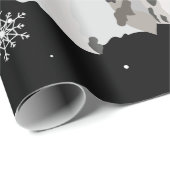 ダルマティアンサタンクリスマスキッズボーイズガールズギフト ラッピングペーパー (ロールコーナー)