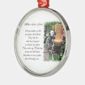 ダルマティアンサマーガーデン メタルオーナメント (左)