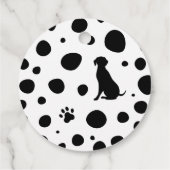 ダルマティアンスポット誕生日サンキューユー フェイバータグ (裏面)