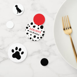 ダルマティアンスポット誕生日 コンフェッティ