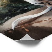 ダルマティアンドッグアートプリントポスター ポスター (角)