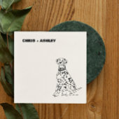 ダルマティアンドッグカクテルナプキ結婚ン スタンダードカクテルナプキン