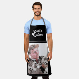 ダルマティアンドッグギフトパパアートキッチンエプロン エプロン