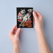 ダルマティアンドッグタトゥー| DALMATIAN CANVAS|ギフト チラシ (手)