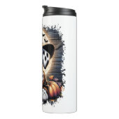 ダルマティアンドッグハロウィーン タンブラー (回転右)