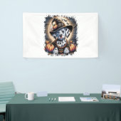 ダルマティアンドッグハロウィーン 横断幕 (トレードショー)