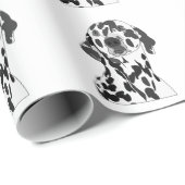 ダルマティアンドッグペット ラッピングペーパー (ロールコーナー)