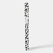 ダルマティアンドッグ抽象芸術パターンアクアブルーモノグラム Case-Mate iPhoneケース (裏面 / 左)